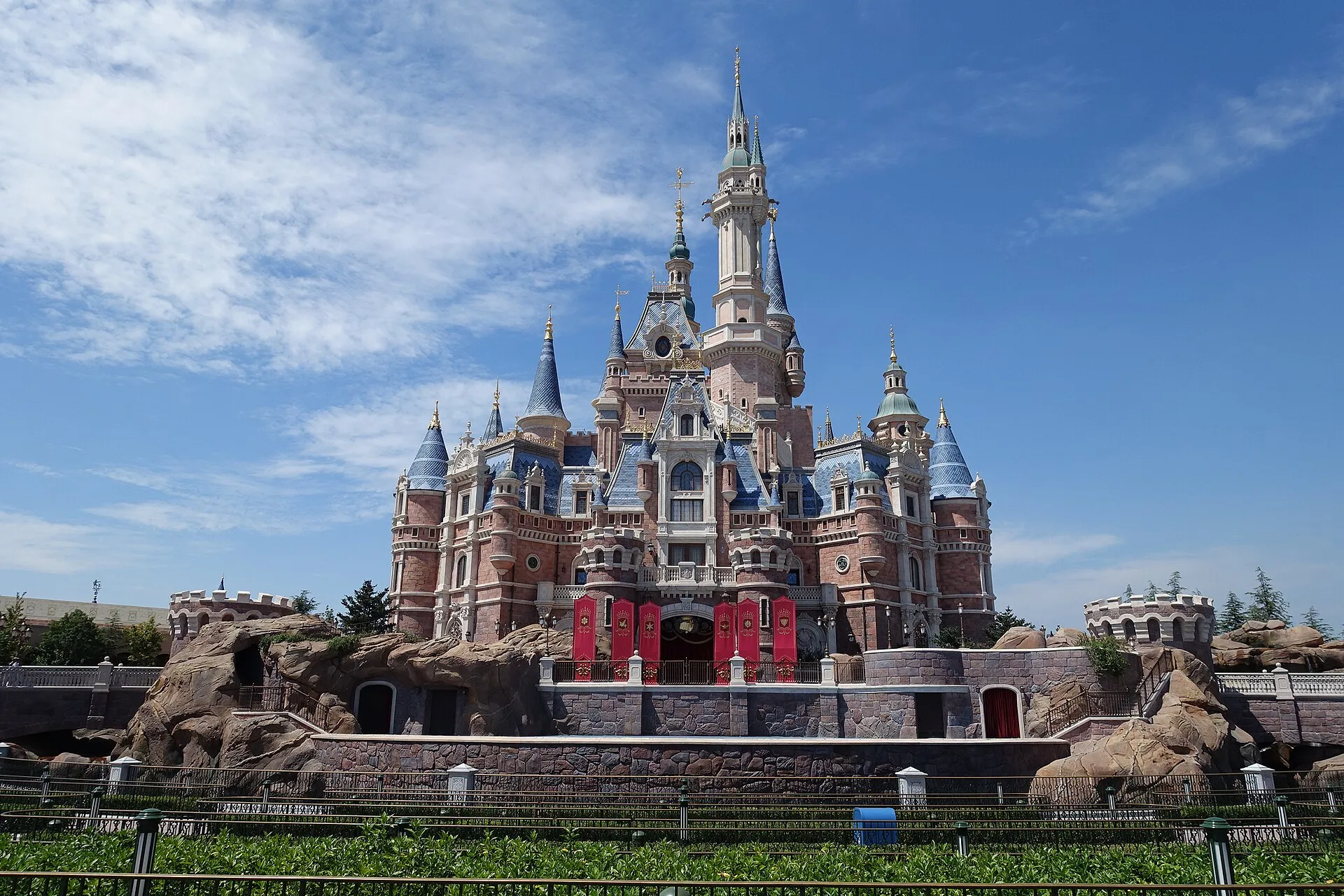 Enchanted Storybook Castle at Shanghai Disneyland
